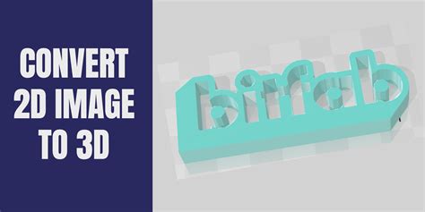 Convert your 2D Vector SVG image file to a 3D STL model.